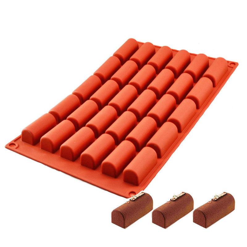 30 Holes Silicone Cake Mold Chocolate Cake Baking Decorating Tools Desserts Cakes Mould Candy Bakeware Molds Mini Cake Pan Candy Molds Break-Apart Silicone Chocolate Mold Stevvex