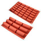 30 Holes Silicone Cake Mold Chocolate Cake Baking Decorating Tools Desserts Cakes Mould Candy Bakeware Molds Mini Cake Pan Candy Molds Break-Apart Silicone Chocolate Mold Stevvex