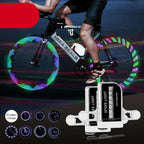 30 Pattern Bike Lights LED Bicycle Decorative Lights Riding Cool Wheels Warning LED Waterproof Bicycle Spoke Tire Light Patterns Bicycle Rim Lights For Mountain Bike Road Bikes Stevvex