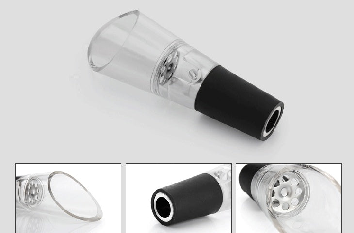 Red wine pressure bottle opener set Pi-Mart