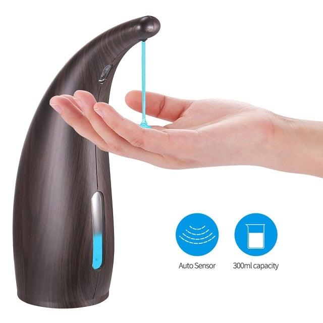 300ML Soap Dispenser Automatic Waterproof Soap Dispenser For Hotel Kitchen Bathroom Hospital Automatic Soap Dispenser Touchless Sensor Soap Dispenser Auto Infrared Motion Soap Dispenser Liquid Hands-Free Soap Dispenser Stevvex