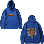 Hooded sweatshirt with pullover print Pi-Mart
