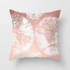 Pink sofa cushion cushion pillowcase Pi-Mart