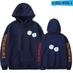 Men's And Women's Hooded Sweatshirt With Dice Print Pi-Mart