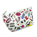 Makeup Bag Rocking In White - SJB-DIAMOND ELITES