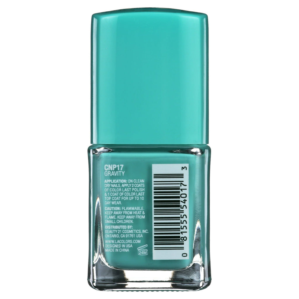 L.A. COLORS Color Last Nail Polish Gravity 0.5 fl oz EasyOptionXY LLC