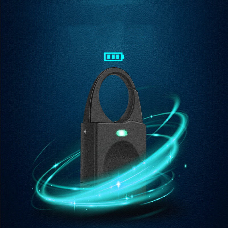 Outdoor waterproof luggage fingerprint padlock Pi-Mart