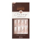KISS Classy Premium Fake Nails Stunning 30 Count EasyOptionXY LLC