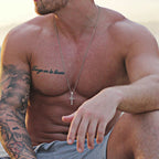 Classic Cross Men Necklace Pi-Mart