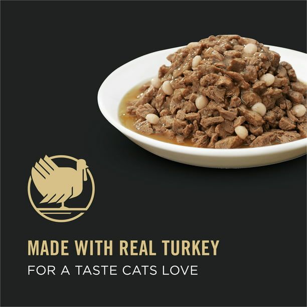 Purina Pro Plan Complete Essentials Wet Cat Food Turkey Pasta, 3 oz Cans (24 Pack) EasyOptionXY LLC