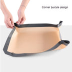 Thick Fiber Baking Pan Mat Silica Gel Pad Baking Tool Pi-Mart