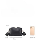 Elegant Women's Wide Shoulder Strap Shell Bag - Stylish & Functional Small Crossbody Bag