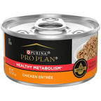 Purina Pro Plan Healthy Metabolism Wet Cat Food Chicken, 3 oz Cans (24 Pack) EasyOptionXY LLC