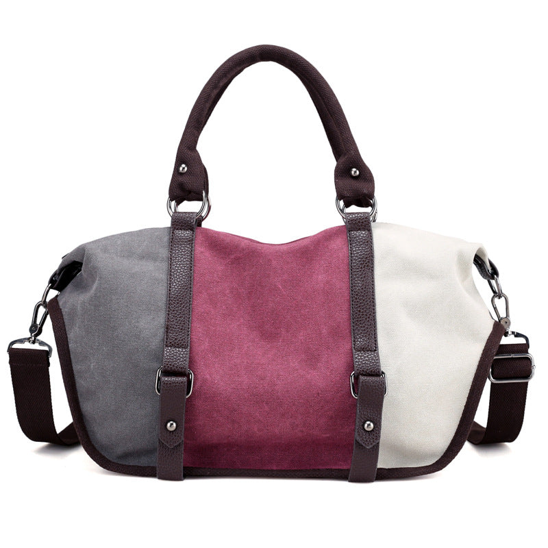 Canvas handbag Pi-Mart