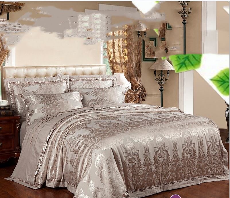 Four-piece Bed Full Cotton 1.5m1.8m Linen And Duvet Cover Pi-Mart