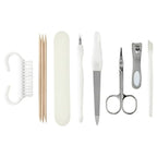 Equate Beauty Deluxe Nail Manicure Tool Kit, Adult, 8 Pieces EasyOptionXY LLC