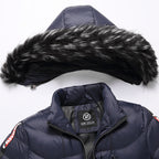 Autumn and winter men's Korean style hooded padded coat Pi-Mart