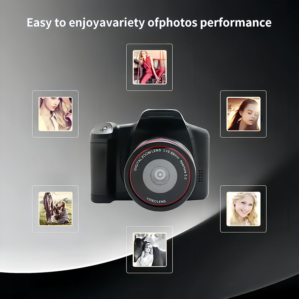 Digital Camera Photography With 2.4-inch LCD Screen, 16xdigital Camera 1080p Mini Camera Vlog Camera With 9.88mm Wide-angle Lens Cool Stuff Travel Essentials Gift, Body Camera Compact Travel Camera, Camera For Vlogqing, Camer Lootquake LLC