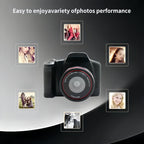 Digital Camera Photography With 2.4-inch LCD Screen, 16xdigital Camera 1080p Mini Camera Vlog Camera With 9.88mm Wide-angle Lens Cool Stuff Travel Essentials Gift, Body Camera Compact Travel Camera, Camera For Vlogqing, Camer Lootquake LLC