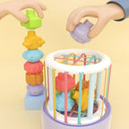 Rainbow Beaded Puzzle Toys For Children Pi-Mart