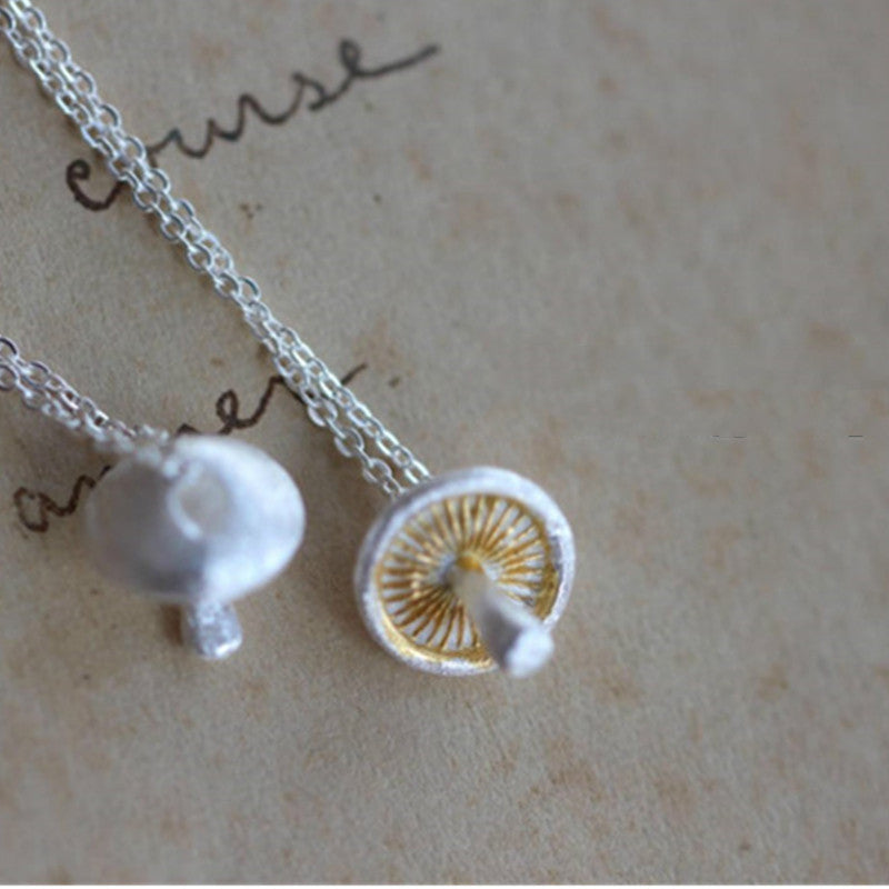 Mushroom Necklace - SJB-DIAMOND ELITES