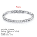 Fashion Multicolor Tennis Bracelet for Women Pi-Mart