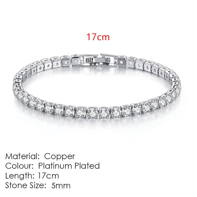 Fashion Multicolor Tennis Bracelet for Women Pi-Mart