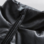 Men's Thick Leather Jacket Men's Trendy Brand