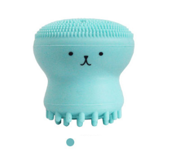 Cartoon octopus silicone wash brush foaming cleansing brush Manual facial massage brush cleansing brush brush bubbler Pi-Mart