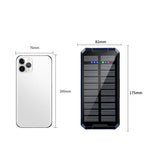 Wireless Charging Of Solar Mobile Power 30000mA Pi-Mart