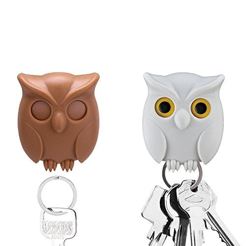 Night Owl Magnetic Wall Key Holder Wall Magnets Keep Keychains Hooks Pi-Mart