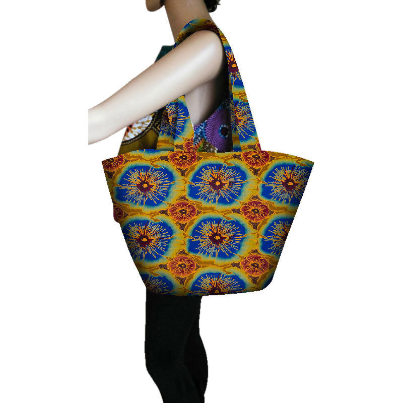 Batik print handbag Pi-Mart