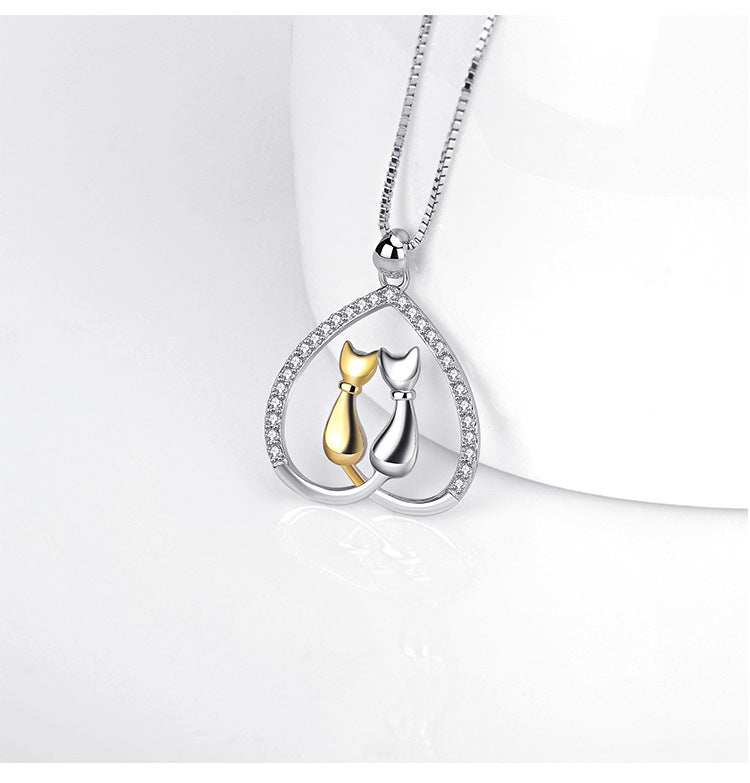 Heart-shaped hollow pendant Pi-Mart