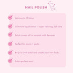 Olive & June Long Lasting Nail Polish, HD, White, 0.46 fl oz
