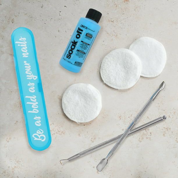 Onyx Professional Manicure, Gel Polish Removal Tool Kit, 4 Piece EasyOptionXY LLC