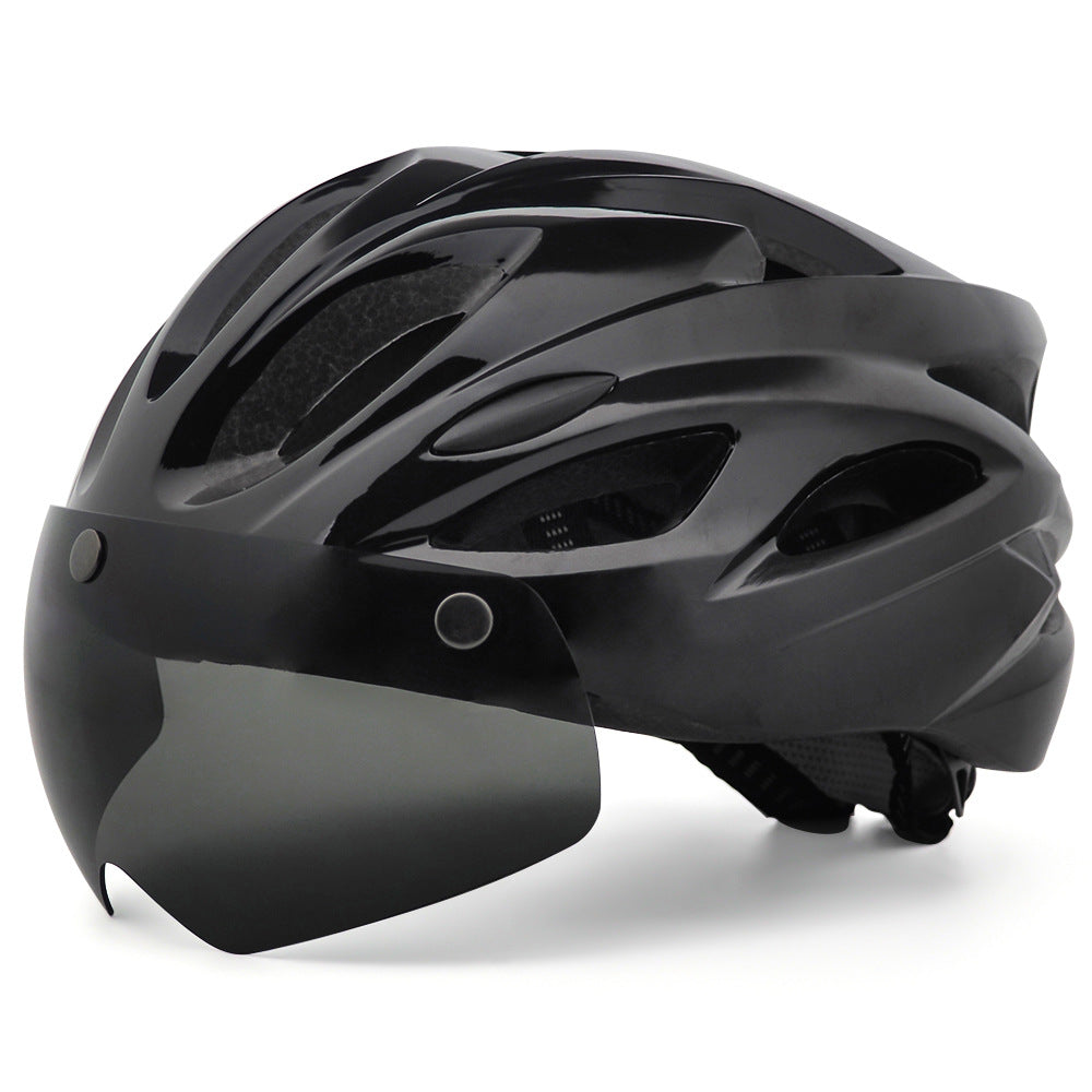 Bicycle Riding Protective Helmet Belt Goggles Lootquake LLC