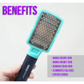 Onyx Professional Stainless Steel Foot Rasp with debris catcher EasyOptionXY LLC
