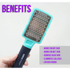 Onyx Professional Stainless Steel Foot Rasp with debris catcher EasyOptionXY LLC