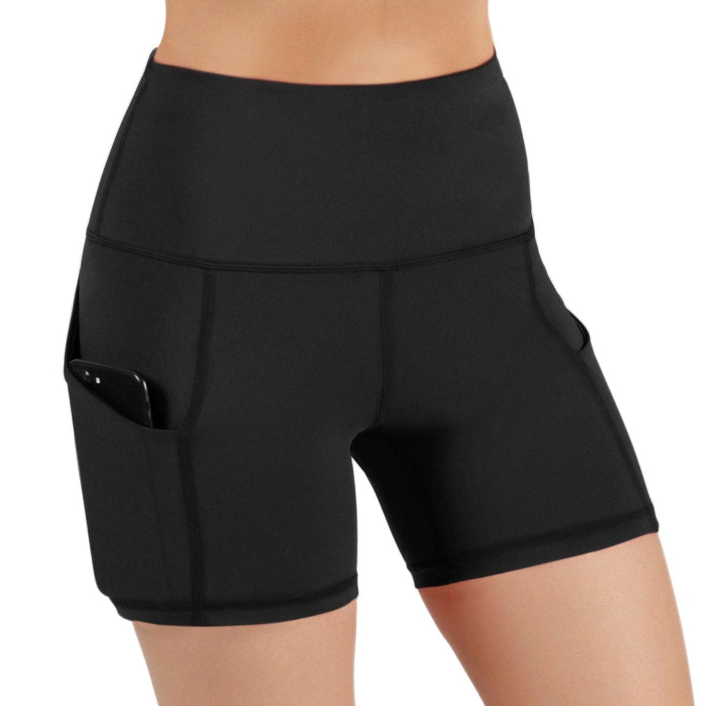 JupiterGear Jolie High-Waisted Athletic Shorts with Hip Pockets - SJB-DIAMOND ELITES