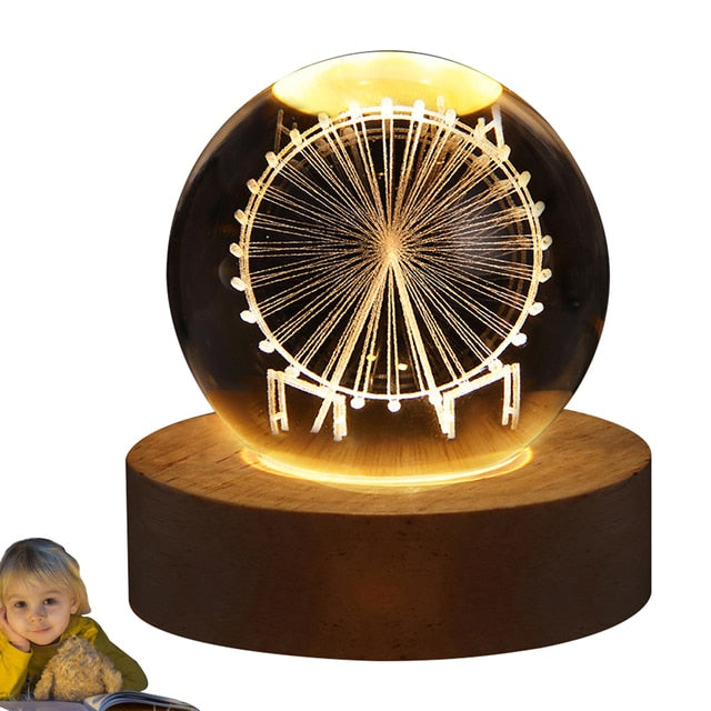 Night Lamp Crystal Ball - SJB-DIAMOND ELITES
