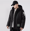 Cloth Embroidered Tooling Down Jacket Pi-Mart