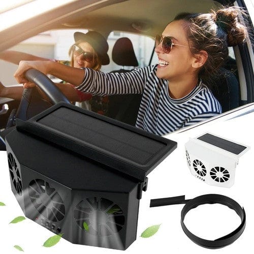 Solar-Powered Car Exhaust Fan - SJB-DIAMOND ELITES