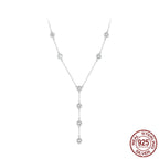 Women's Affordable Luxury Fashion-style Heart-shaped Tassel Necklace