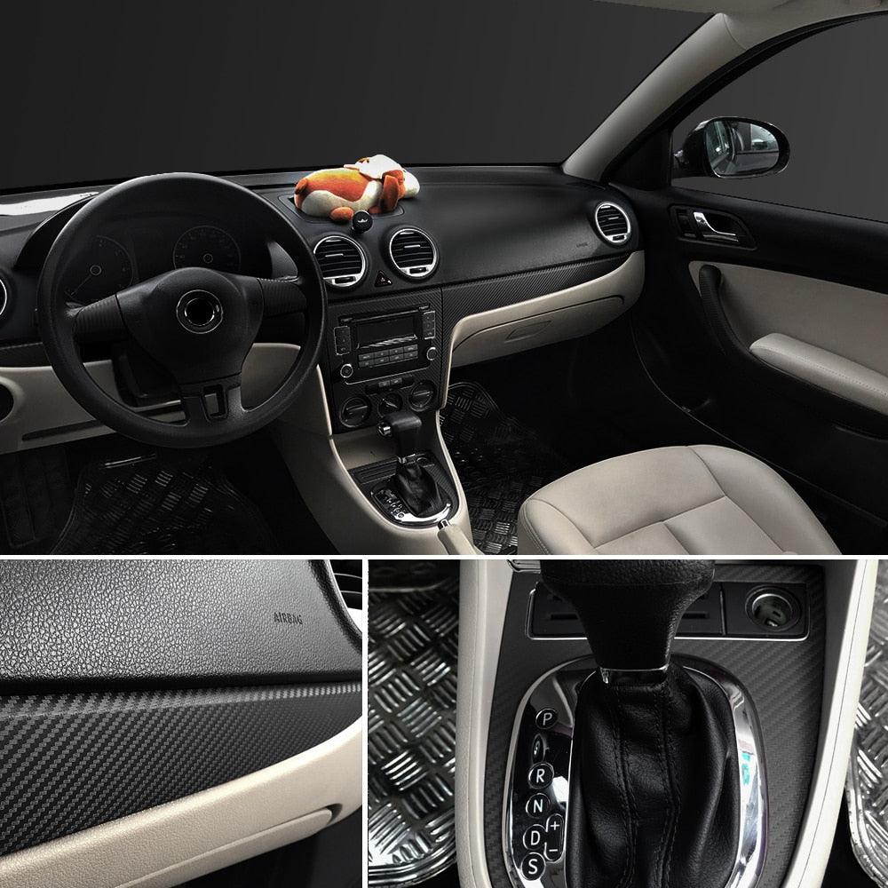 30cmx127cm 3D Carbon Fiber Vinyl Car Wrap Sheet Roll Film Car Stickers Carbon Fiber Vinyl Wrap Decal Motorcycle Auto Styling Carbon Fiber Vinyl Car Wrap Sheet Roll Film Car Stickers and Decal Motorcycle Automobiles Accessories Automobiles Stevvex