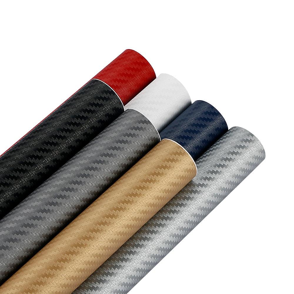 30cmx127cm 3D Carbon Fiber Vinyl Car Wrap Sheet Roll Film Car Stickers Carbon Fiber Vinyl Wrap Decal Motorcycle Auto Styling Carbon Fiber Vinyl Car Wrap Sheet Roll Film Car Stickers and Decal Motorcycle Automobiles Accessories Automobiles Stevvex
