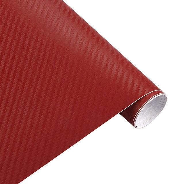 30cmx127cm 3D Carbon Fiber Vinyl Car Wrap Sheet Roll Film Car Stickers Carbon Fiber Vinyl Wrap Decal Motorcycle Auto Styling Carbon Fiber Vinyl Car Wrap Sheet Roll Film Car Stickers and Decal Motorcycle Automobiles Accessories Automobiles Stevvex