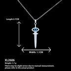 European And American Moon Necklace Niche Non-fading High-grade Accessories