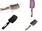 Hairbrush Anti Klit Brushy Haarborstel Women Detangler Hair Brush Bristle Nylon Scalp Massage  Teaser Hair Brush Comb Pi-Mart
