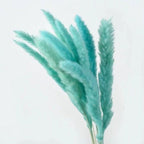 30Pcs Dried Bulrush Flowers Bouquet Home Wedding Decoration Table Flores Preservadas Pampas Grass Natural Reed Decor for Room Stevvex
