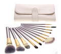 Persian Make-up Brush Suit Rice White Make Up Brush, Champagne Color Brush Handle Make-up Brush Without Pi-Mart